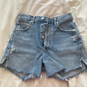 AGOLDE denim shorts